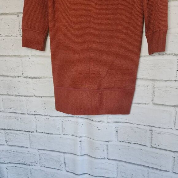 Lululemon Womens Rustic Clay Textured On Repeat Sweater Dress No Collar Size 6 - Picture 13 of 15